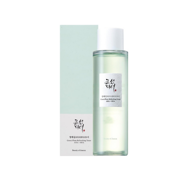 Beauty of Joseon Green plum refreshing toner: AHA + BHA (150ml)