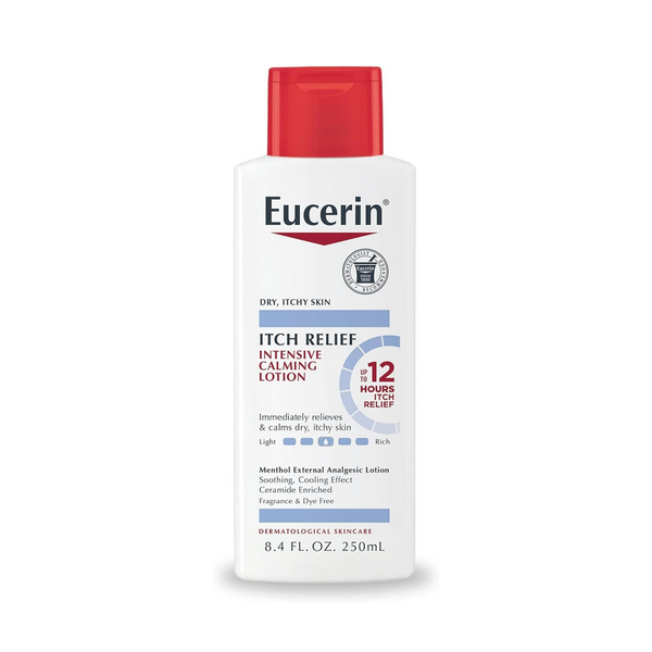 Eucerin, Itch Relief, Intensive Calming Lotion, 8.4 fl oz