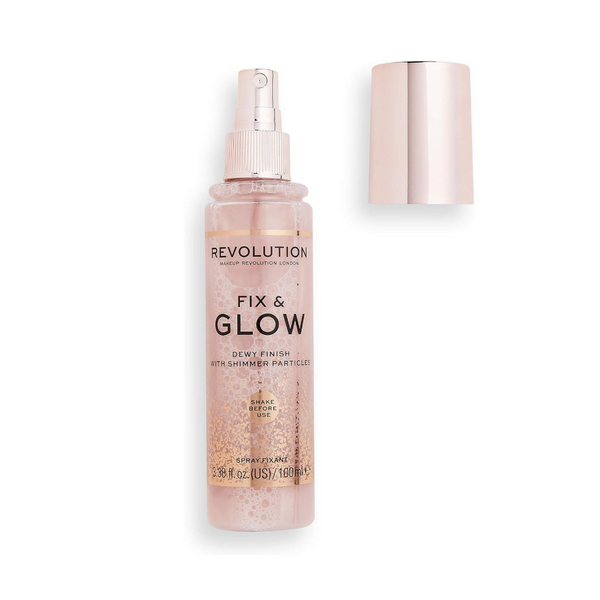 REVOLUTION Makeup, Fix & Glow, Fixing Spray, 100ml