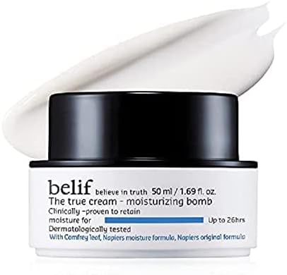 Belif The True Cream Moisturizing Bomb 50ml (powerful cream, Long Lasting)