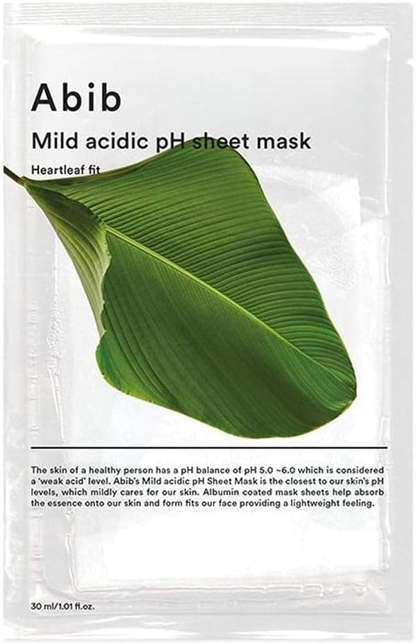 Abib [1ea] Mild Acidic pH Sheet Mask - Heartleaf Fit