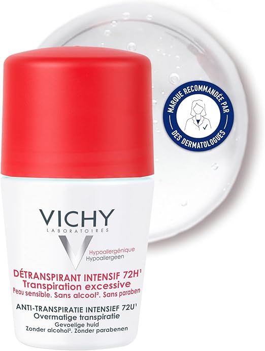 Vichy Stress Resist Antiperspirant 72 Hour Roll on Deodorant 50 ml