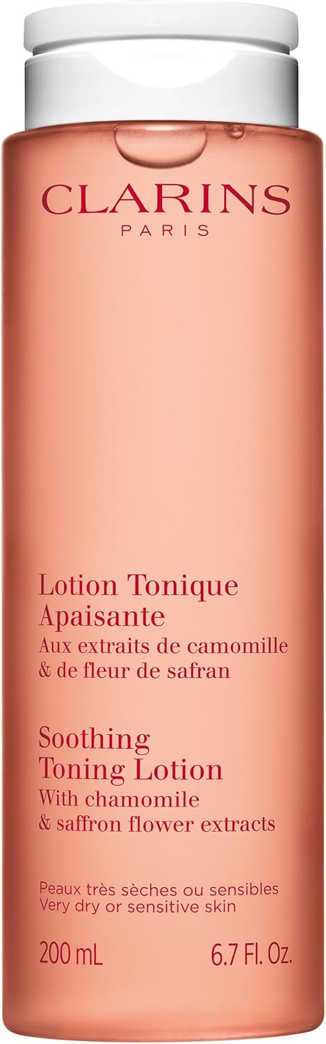 Clarins Alcohol-Free Soothing Toning Lotion for Sensitive Skin, 200ml