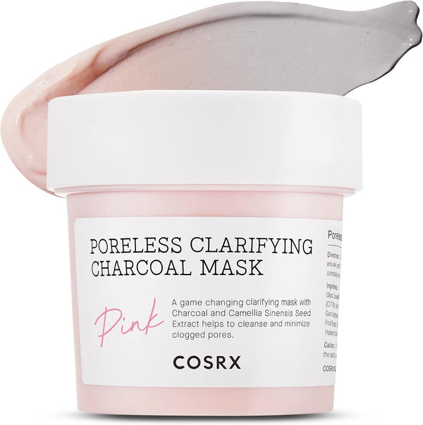 COSRX Poreless Clarifying Charcoal Mask - Pink