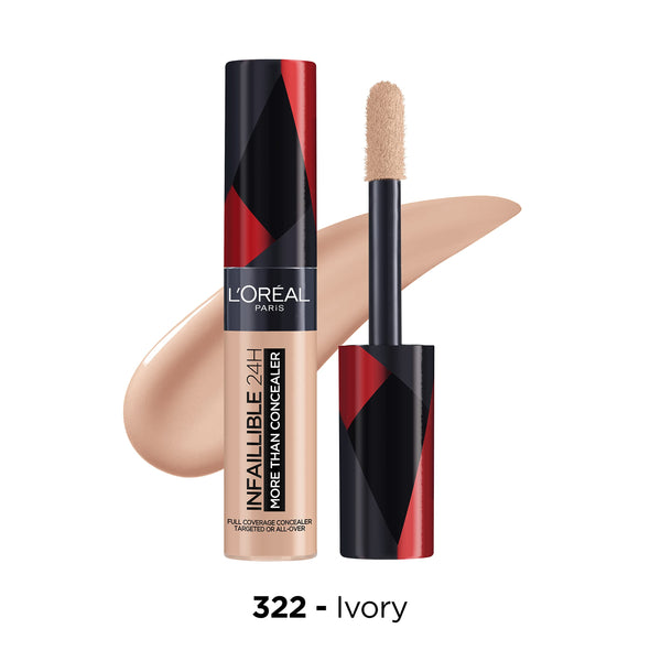 L’Oréal Paris L’Oréal Paris Concealer, Full Coverage, Longwear with a Matte Finish, Infallible 24H More Than Concealer