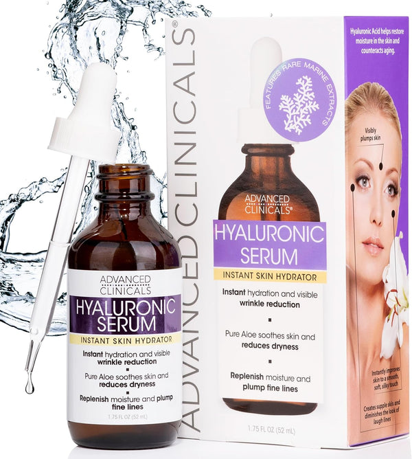 Advanced Clinicals Hyaluronic Acid Face Serum