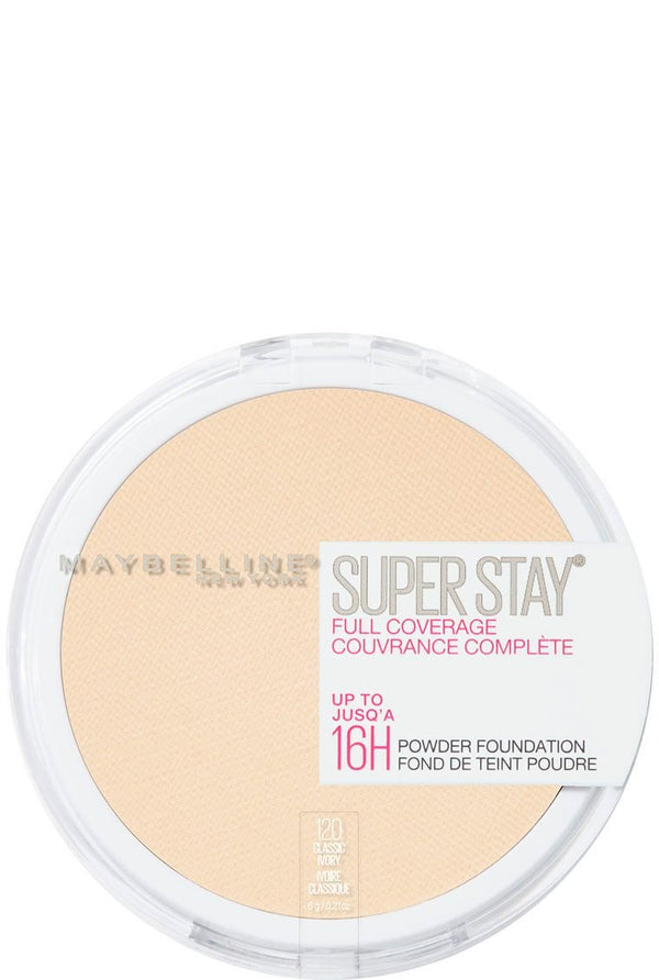 Maybelline Super Stay Full Coverage Powder Foundation Makeup, Soft, Creamy Matte Foundation