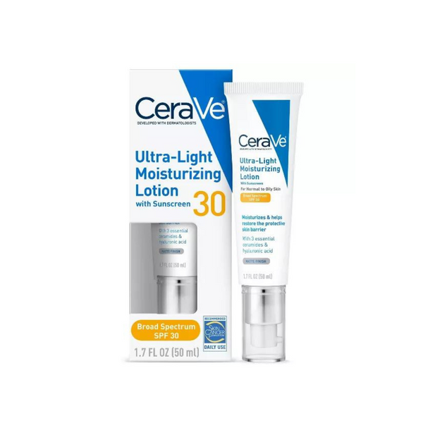 Cera,Ve Ultra-Light Face Lotion Moistutozer With Sunscreen-SPF-30 50Ml