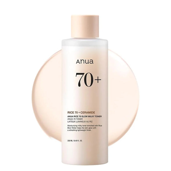 ANUA RICE 70 GLOW MILKY TONER 250ml