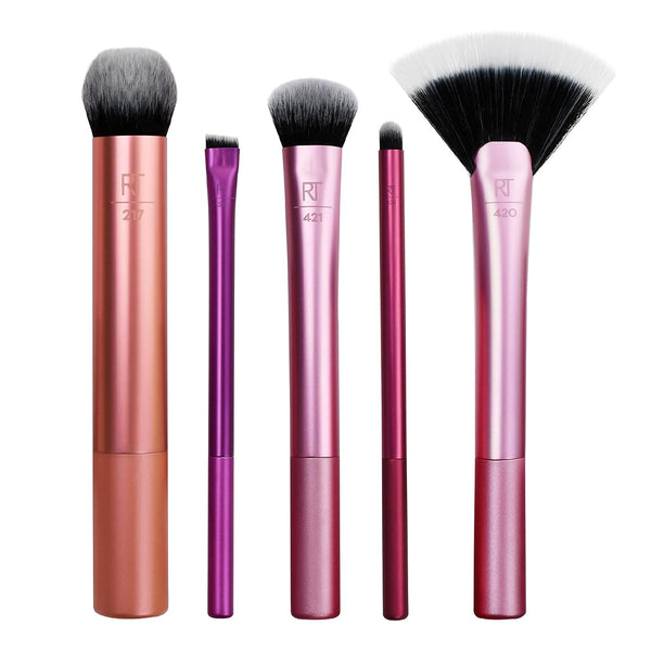 Real Techniques Artist Essentials Complete Face Makeup Brush Set For Makeup Artist Inspired Looks