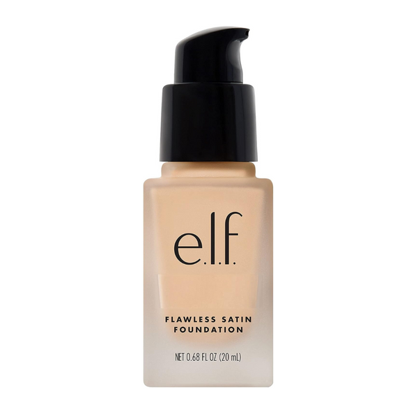 ELF Flawless Finish Foundation, Lightweight & Medium Coverage,0.68 Fl Oz (20mL)