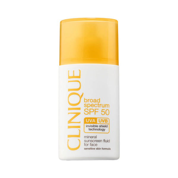 Clinique Spf 50 Mineral Sunscreen Fluid for Face, 1 Ounce