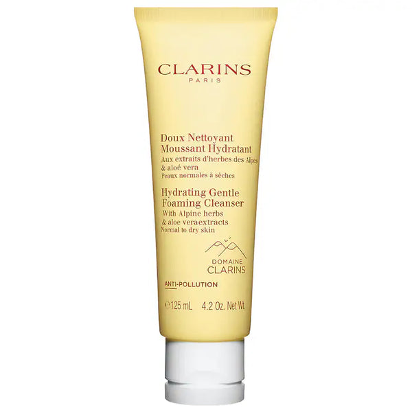 Clarins Hydrating gentle Foaming Cleanser Normal To Dry Skin 125ml